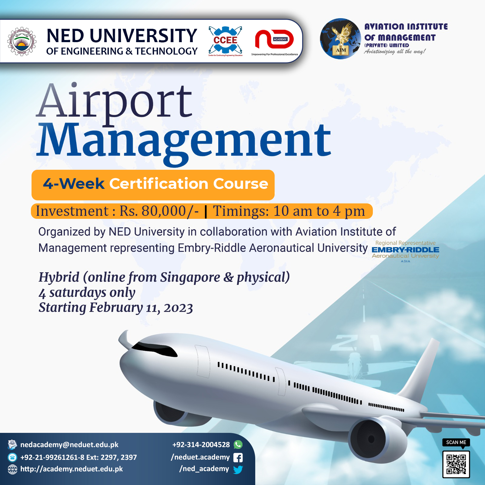 Airport Management NED Academy CCEE CMPP