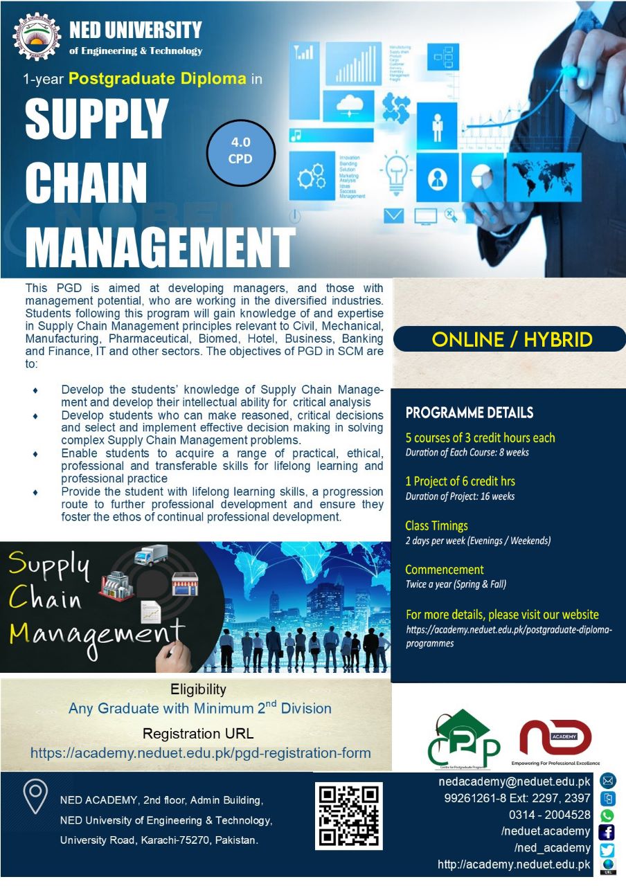 PGD In Supply Chain Management NED Academy CCEE CMPP
