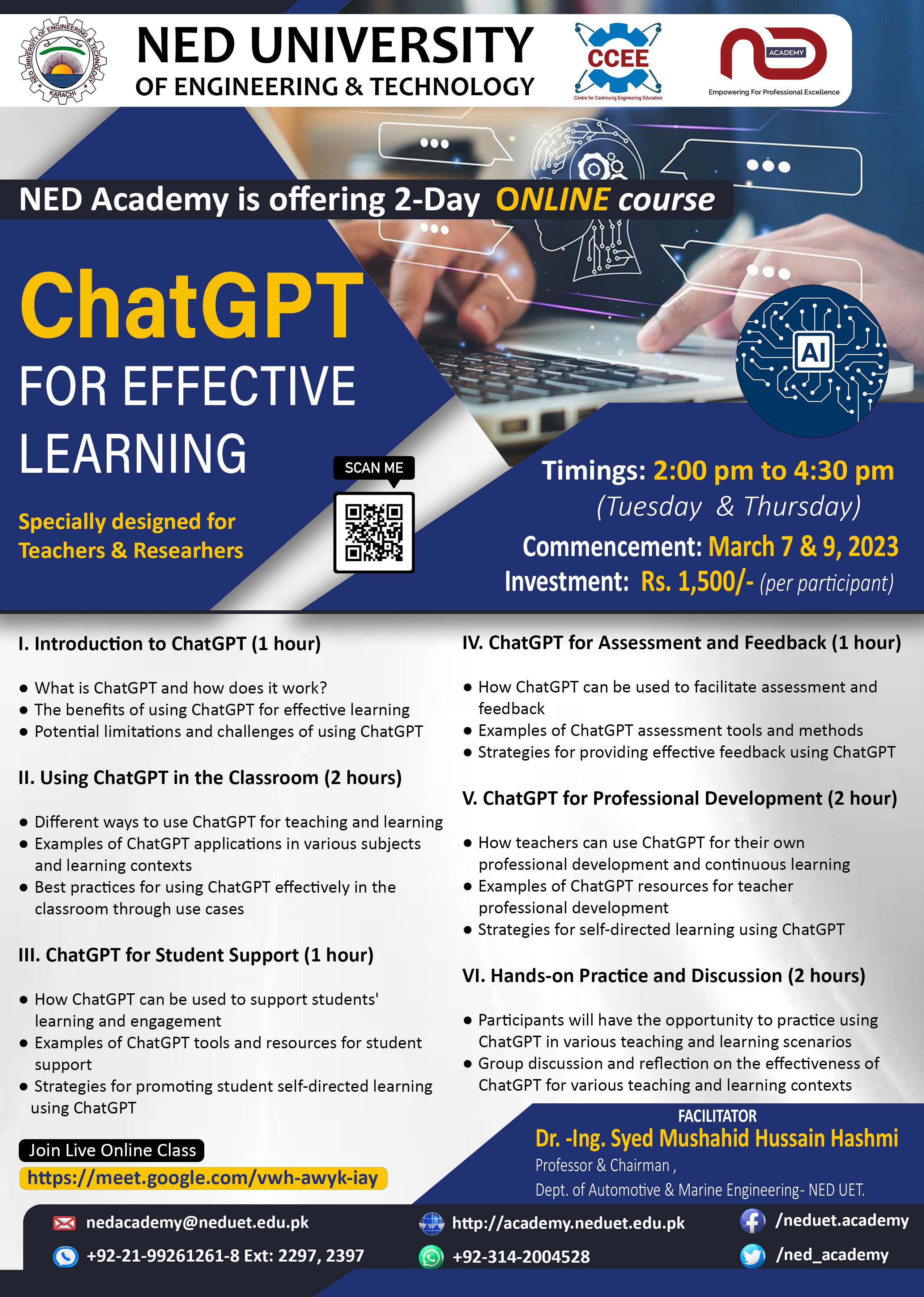 ChatGPT for effective learning
