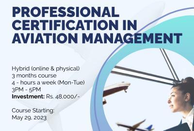 Professional Certification in Aviation Management