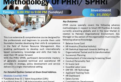 Certified Practitioner Human Resource (CPHR) With Applied Methodology Of PHRi/ SPHRi