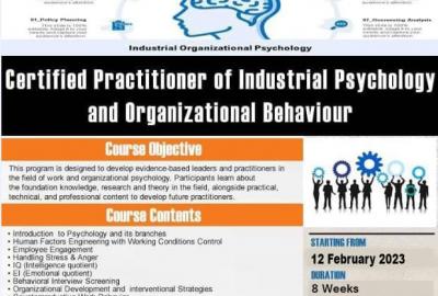 Certified Practitioner Of Industrial Psychology And Organizational Behaviour