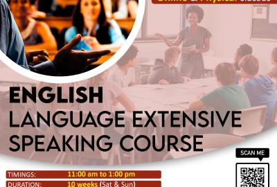 English Language Extensive Speaking Course