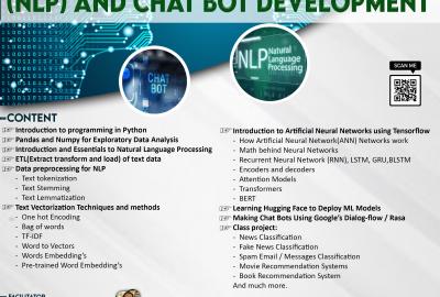 Natural Language Processing (NLP) And Chat Bot Development