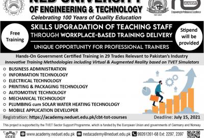Skills Upgradation Of Teaching Staff